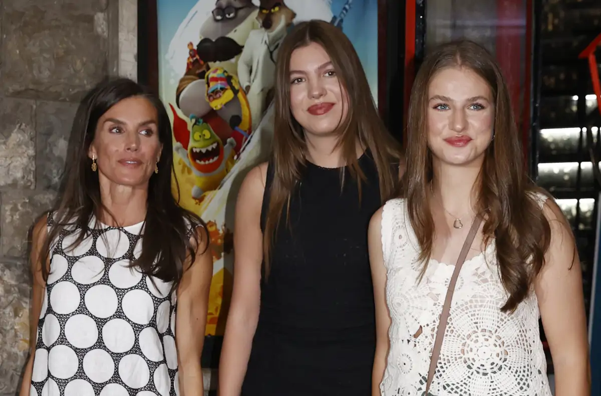 Letizia, Leonor e infanta Sofía