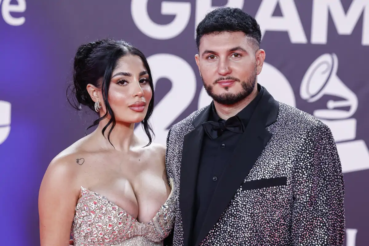 Omar Montes y su novia Lola Romero
