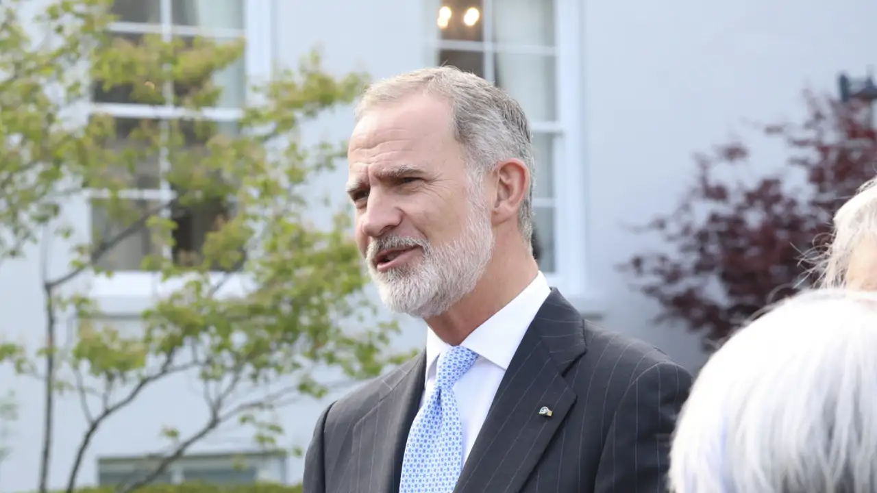El rey Felipe, entusiasmado en su regreso a Canadá, el país en el que ...