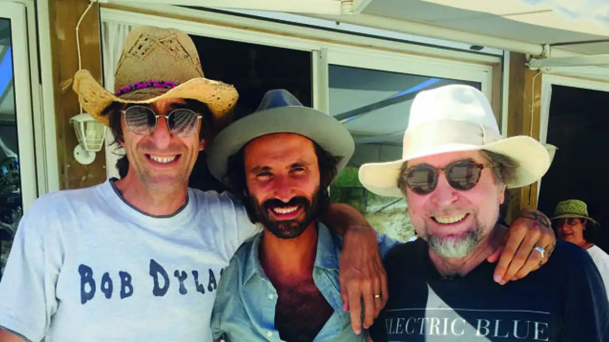 Joaquín Sabina y Benjamín Prado