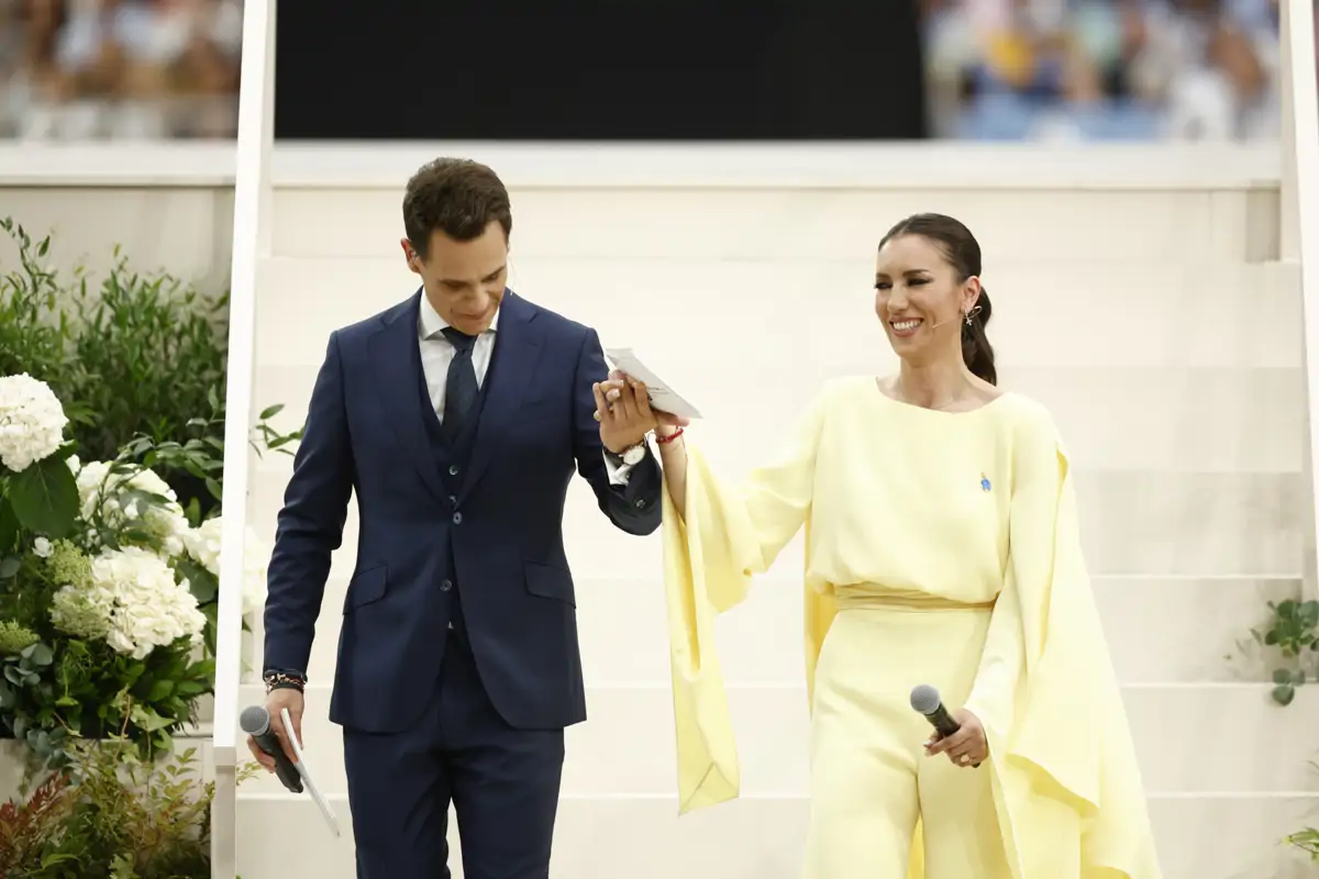 Christian Gálvez y Patricia Pardo