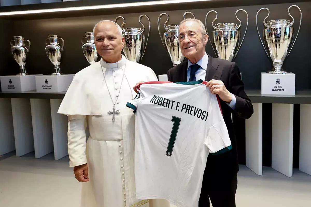 Florentino junto al Papa