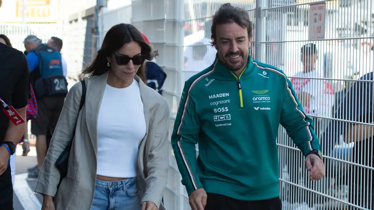 Melissa Jiménez y Fernando Alonso