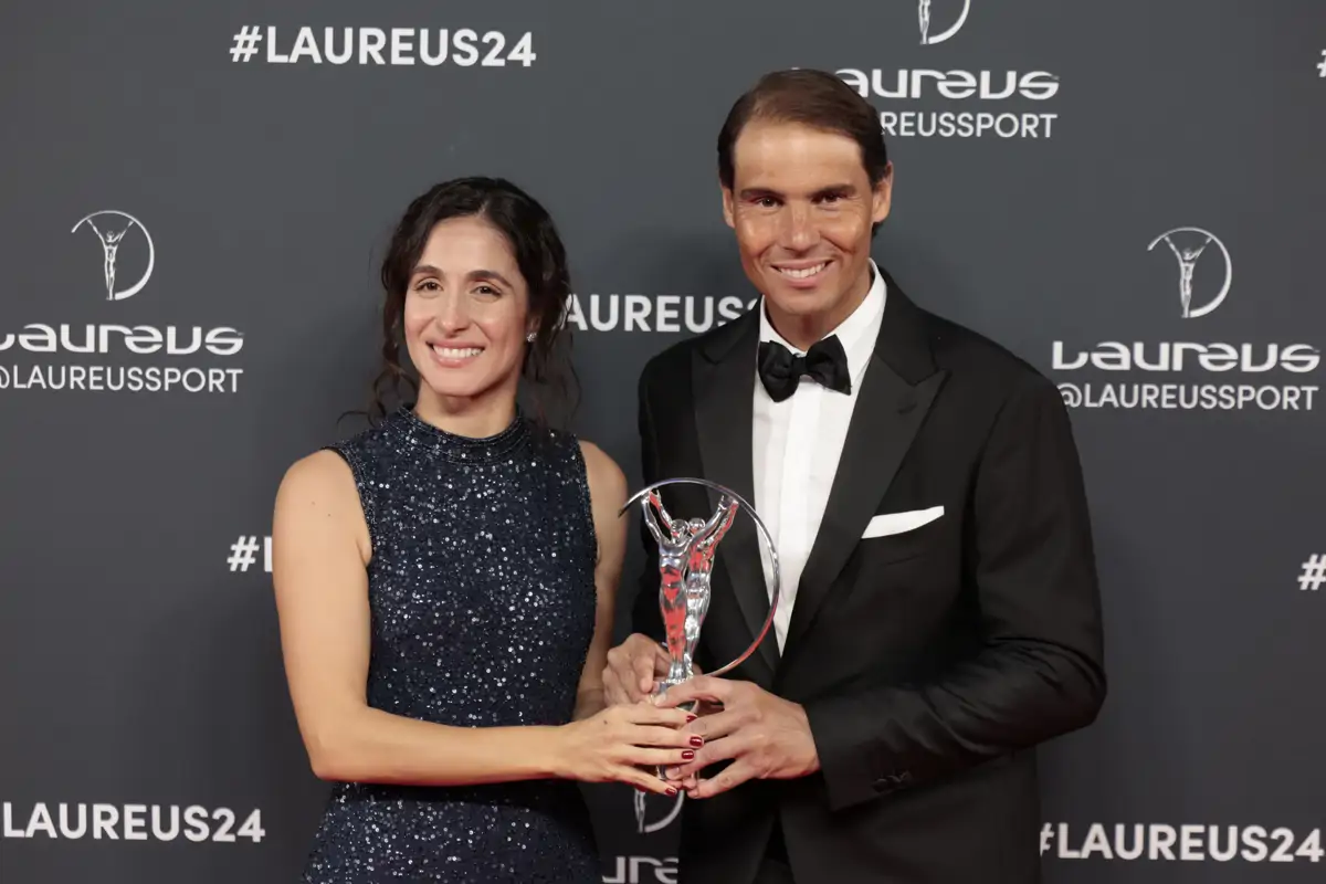 Rafa Nadal y Mery Perelló