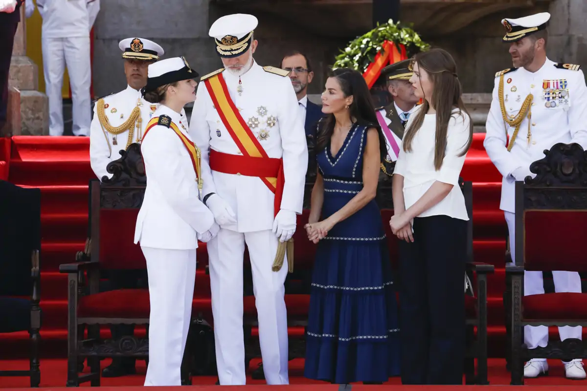 Felipe, Letizia, Leonor, Sofía