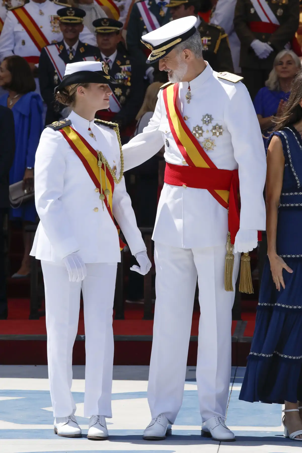 Leonor y Felipe