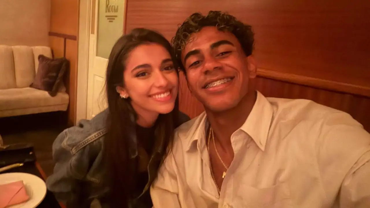 Lamine Yamal e Inés García