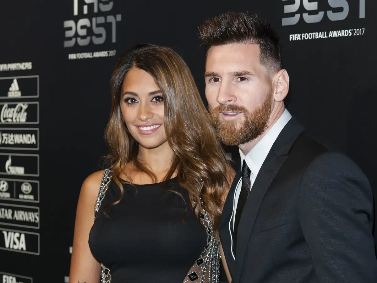 Antonela Roccuzzo y Messi