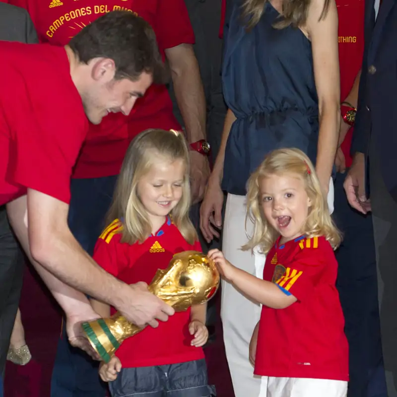 Leonor y Sofía Copa del Mundo