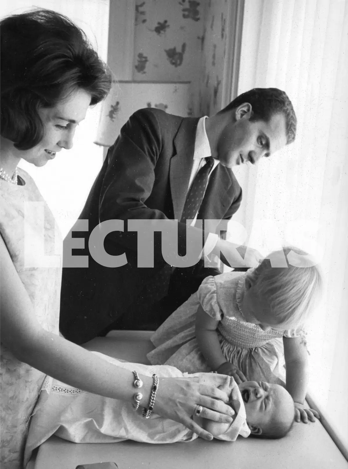sofia juan carlos cristina bebe elena bebe
