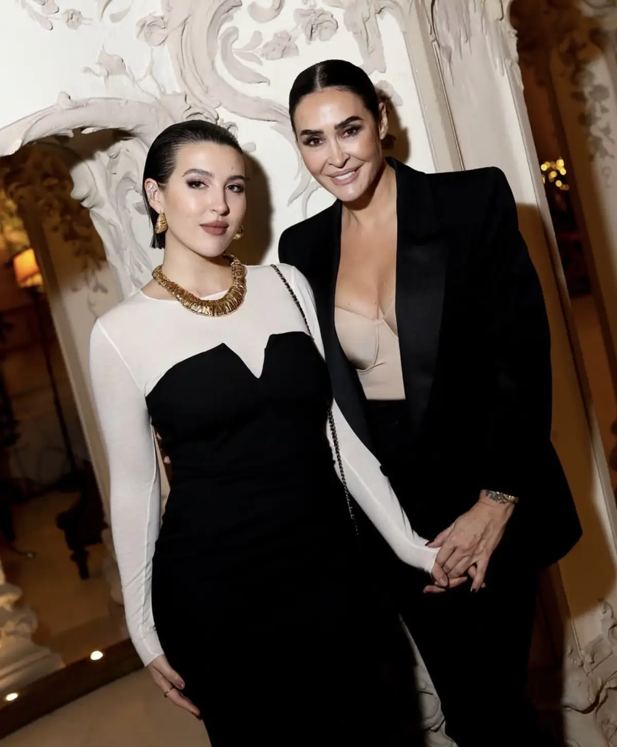 Al Díaz y Vicky Martín Berrocal madre e hija