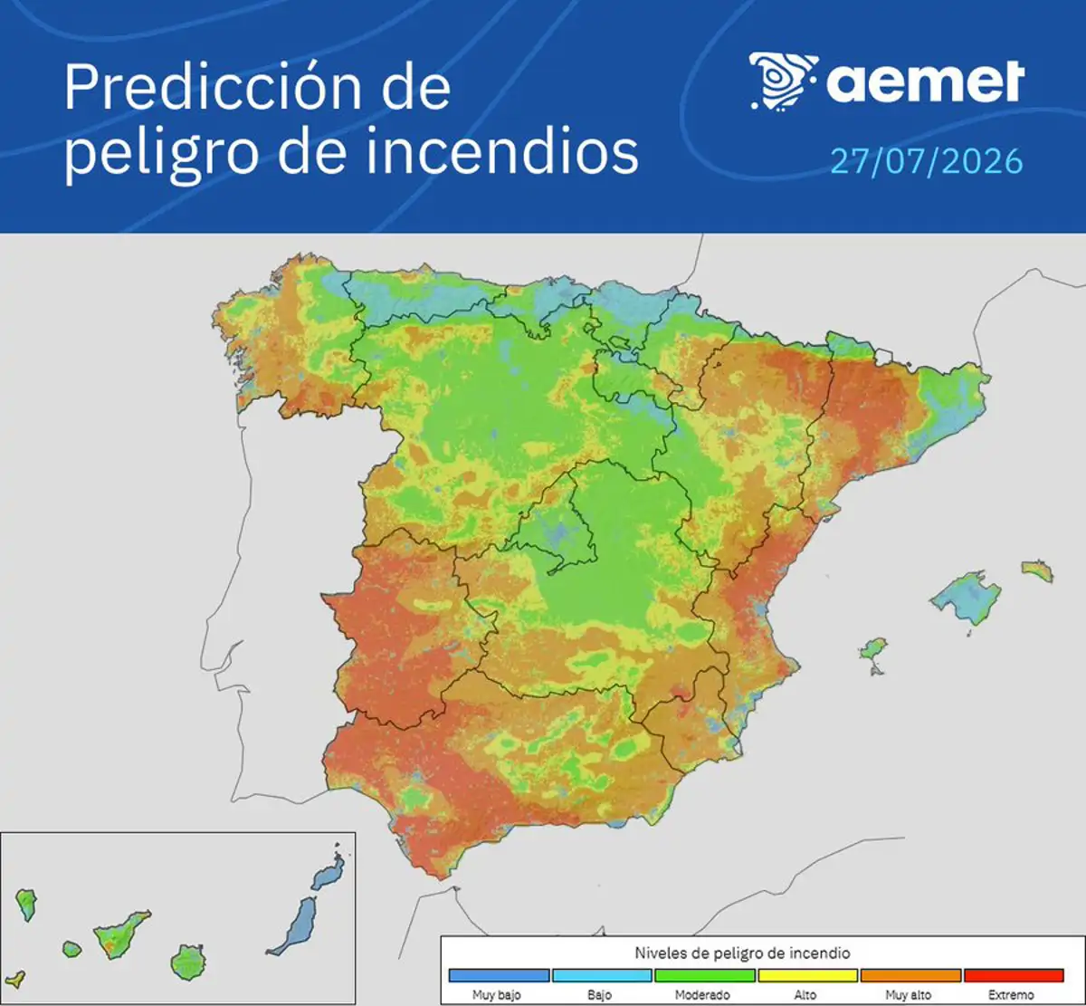 aemet incendios