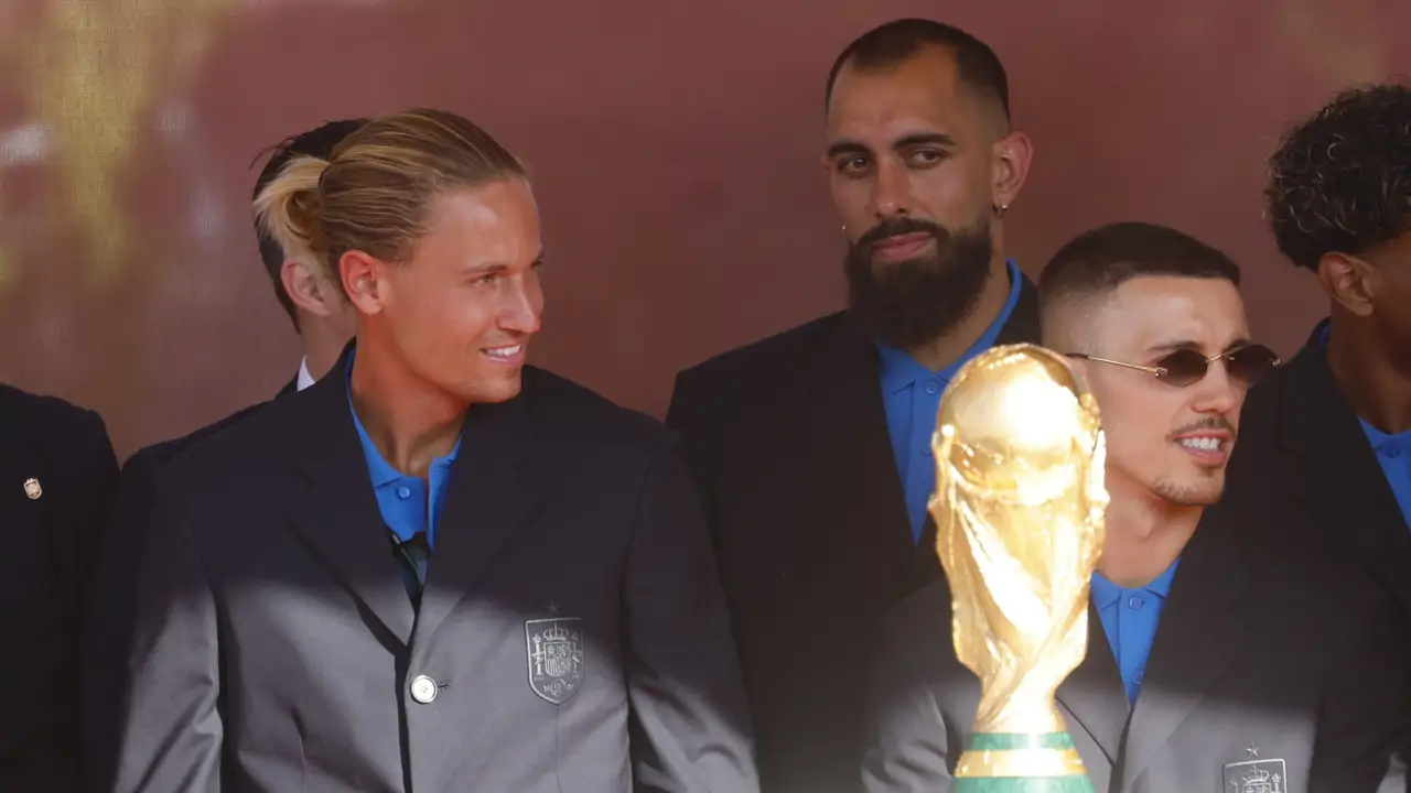 Borja Iglesias y Marcos Llorente