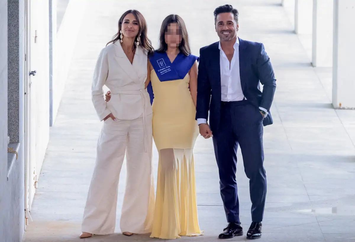 Paula Echevarría, David Bustamante y Daniella