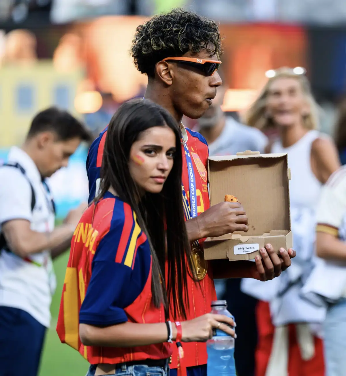Lamine Yamal e Inés García