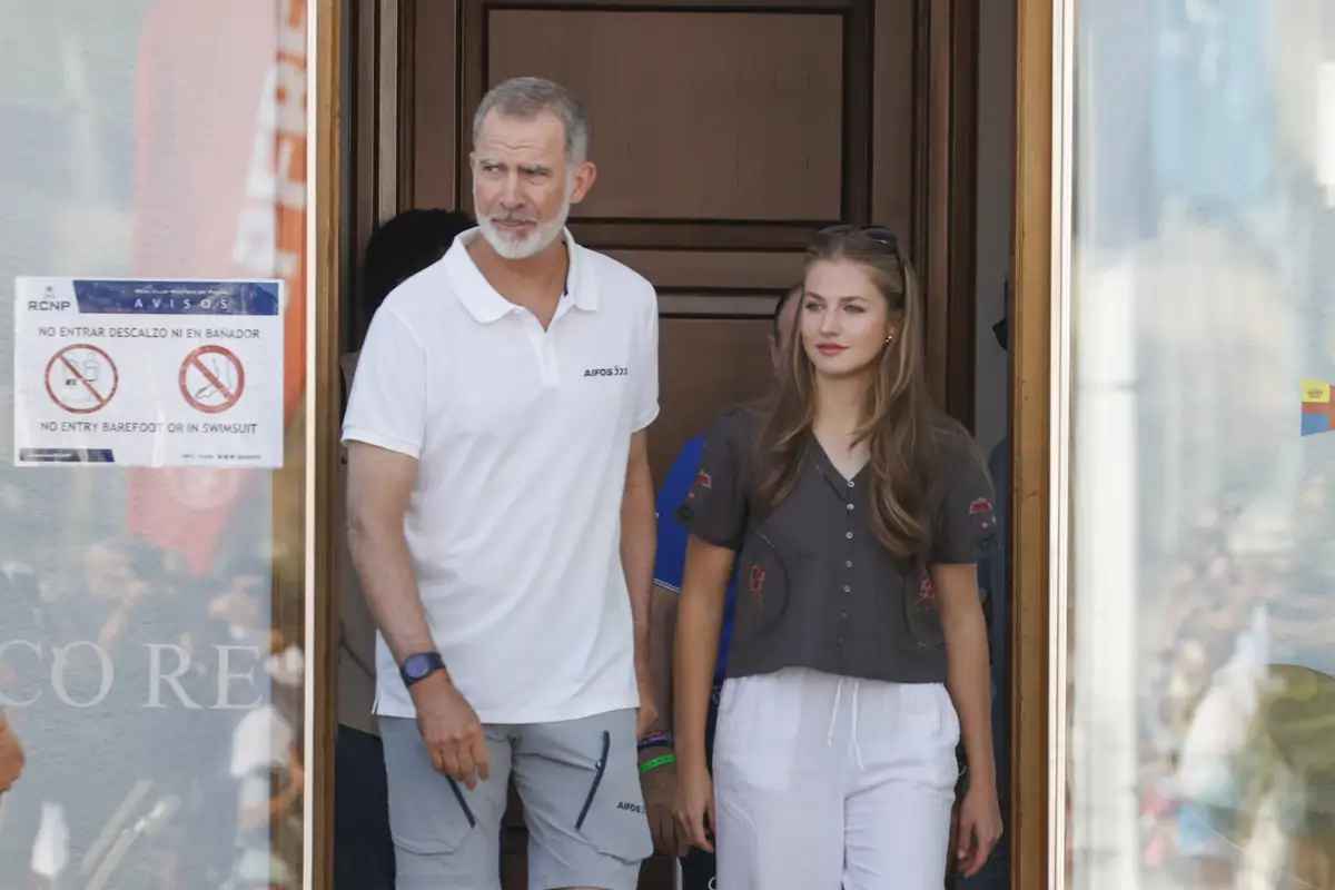 Leonor y Felipe