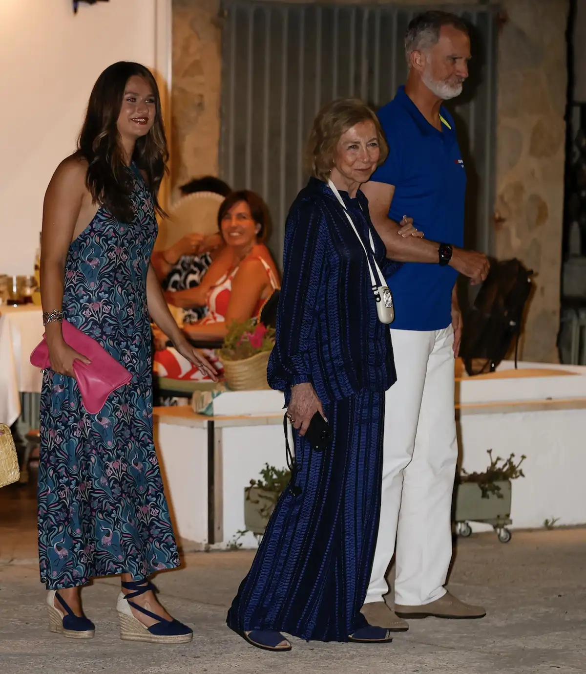 Leonor, Sofía y Felipe