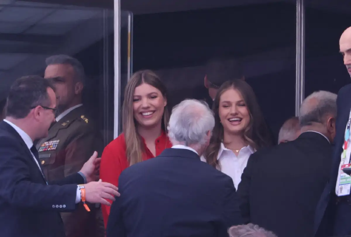 Leonor y Sofía en la Final del Mundial 2026