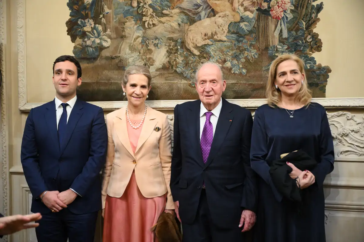 Juan Carlos, Elena, Cristina, Froilán