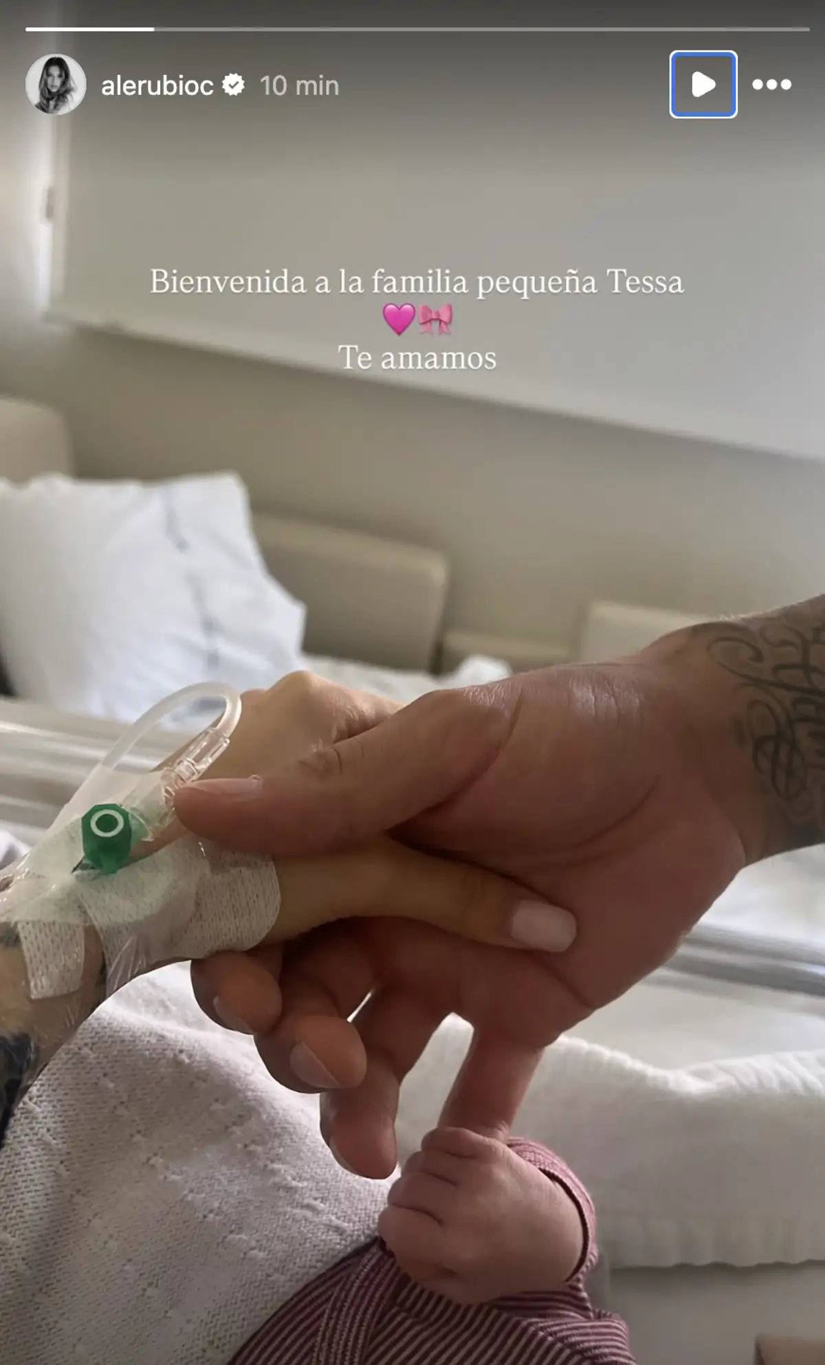 Alejandra Rubio desvela el original nombre de su hija: solo tiene cinco letras pero es el homenaje más especial a su madre y su abuela