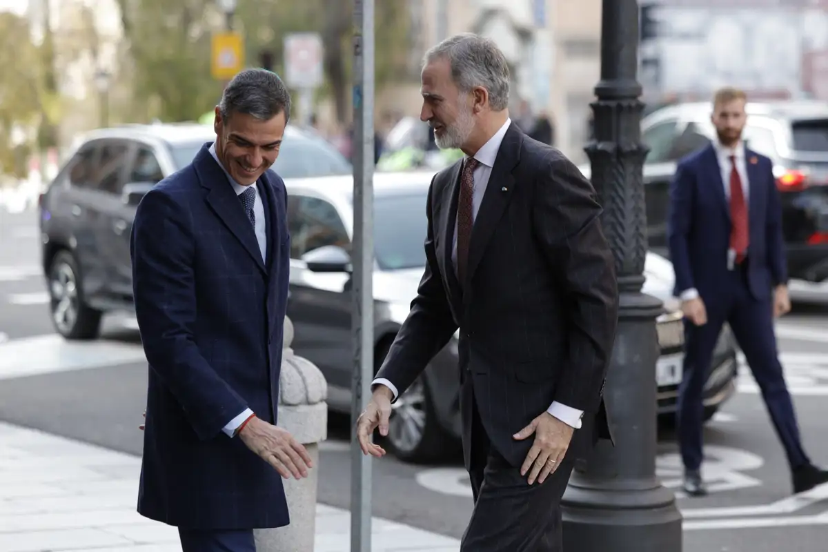 Rey Felipe Pedro Sanchez