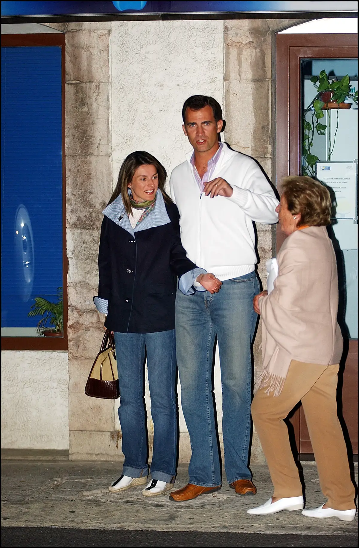 Letizia, Felipe, Menchu