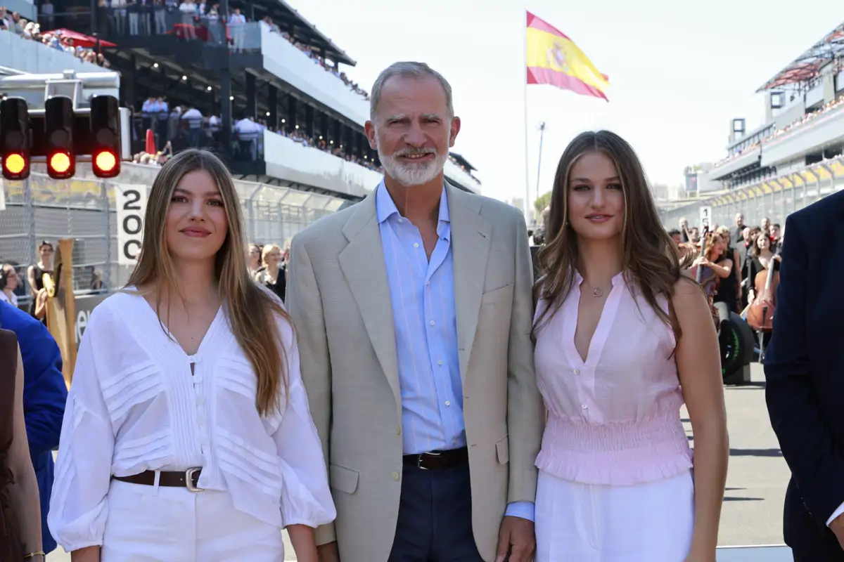 Sofía, Felipe y Leonor