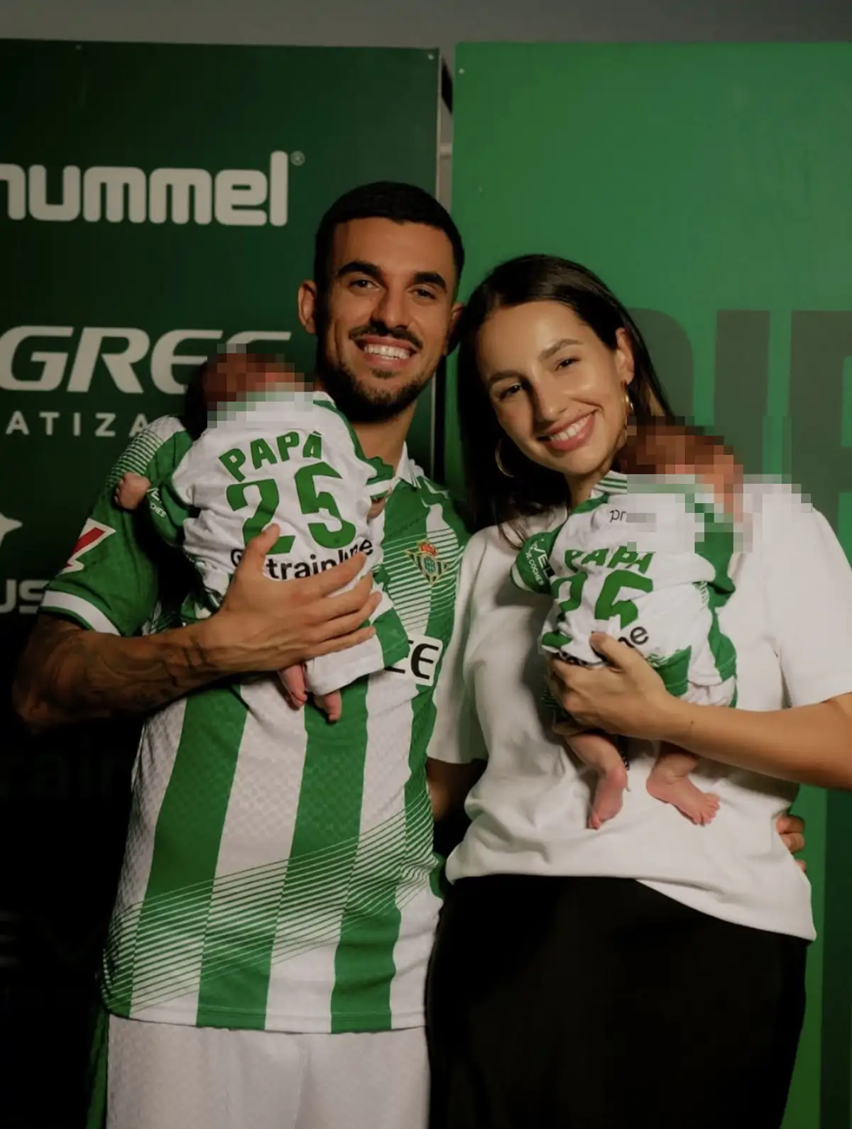 Luna Serrat y Dani Ceballos