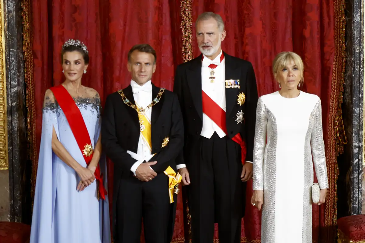 Felipe Letizia Macron