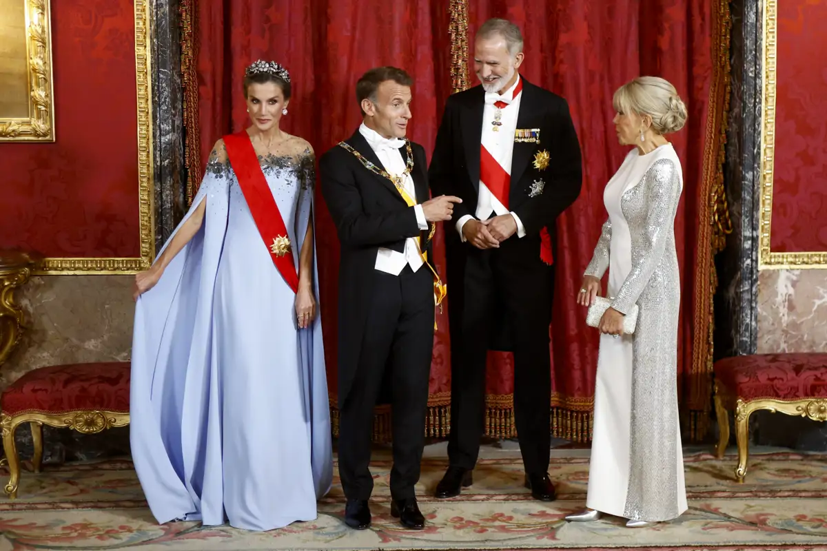 Felipe Letizia Macron