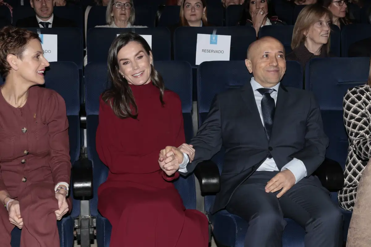 Reina Letizia y Luis Alegre