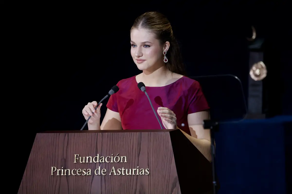 Leonor discurso